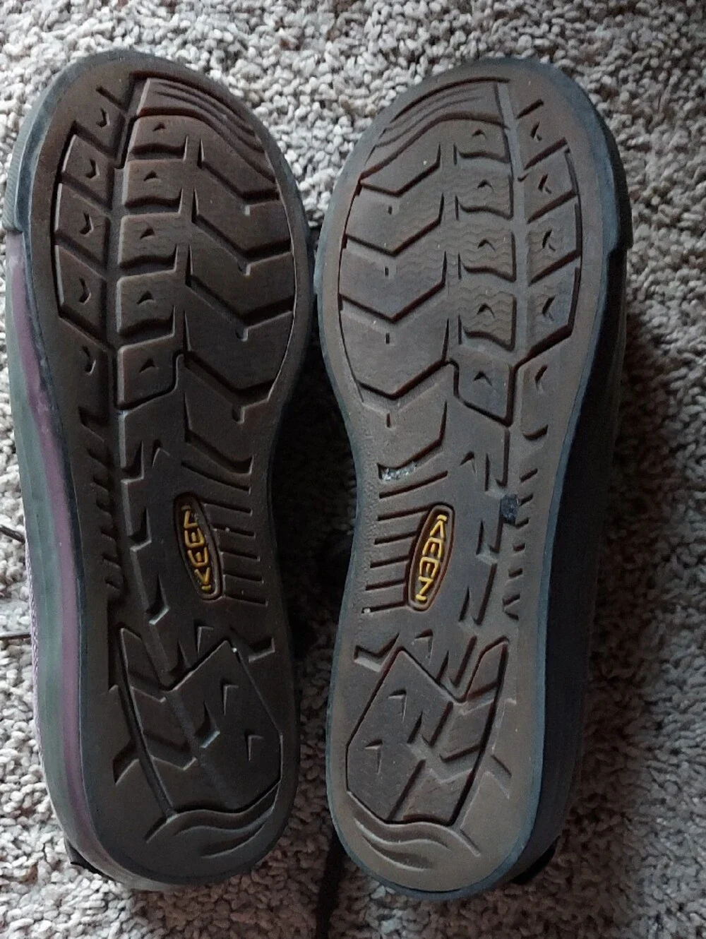 Keen Casual Low-Top Canvas Sneakers in Purple